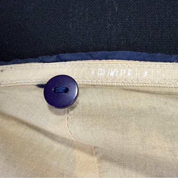 Anthropologie Maeve Boho Shibori Tie Dye Strapless Dress, Blue & Tan, Size 8 - Picture 11 of 15